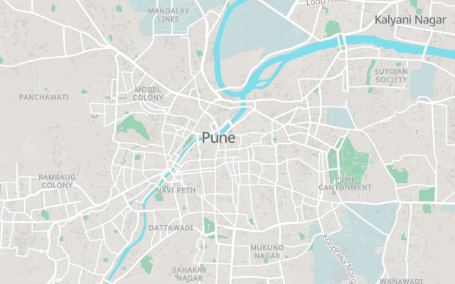Drop-in integration — real map render