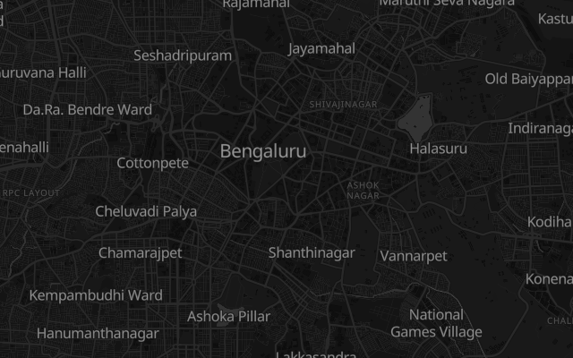 Visual style editor — real map render